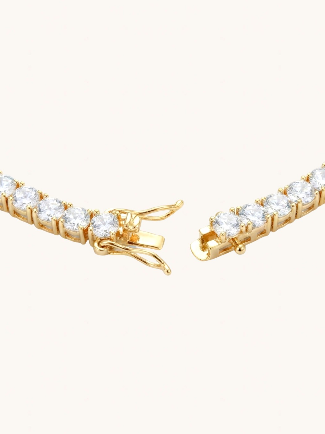 Rear View of Vivienne Tennis Necklace in Gold Plated Metal Comfort Fit 30.3gms Mix