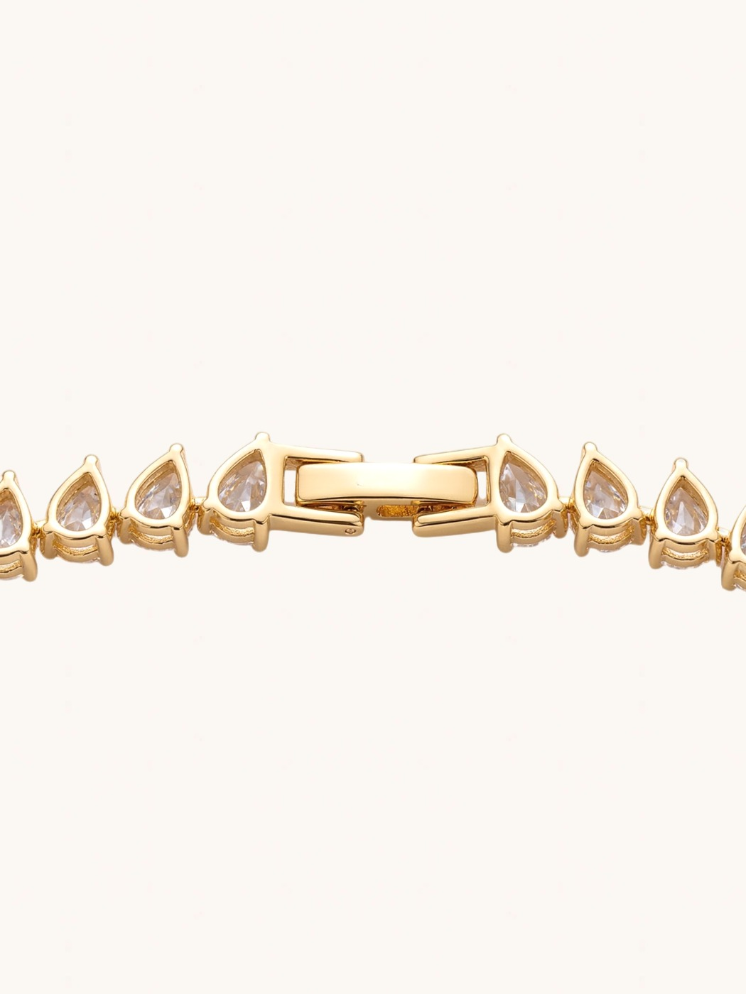 Rear View of Ivy Drop Necklace Set with Earrings in Gold Plated Metal Comfort Fit Brass One Size 40.7gms Mix