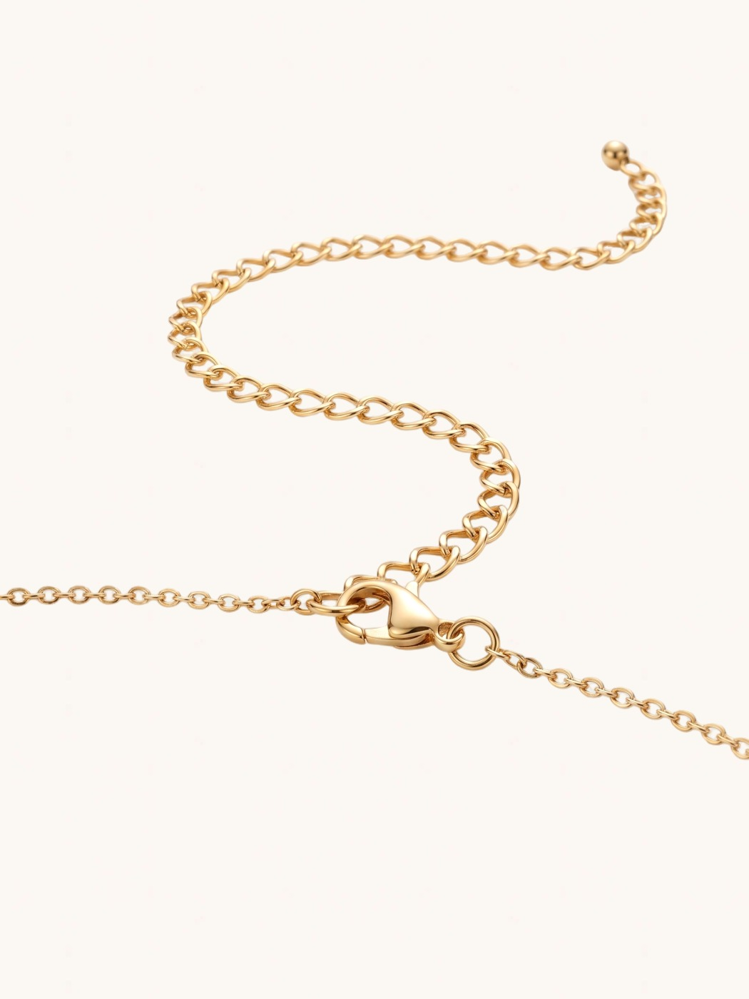 Rear View of Aloha Sea Charm Waist Chain Comfort Fit Zinc Alloy One Size 8.1gms Mix Metal