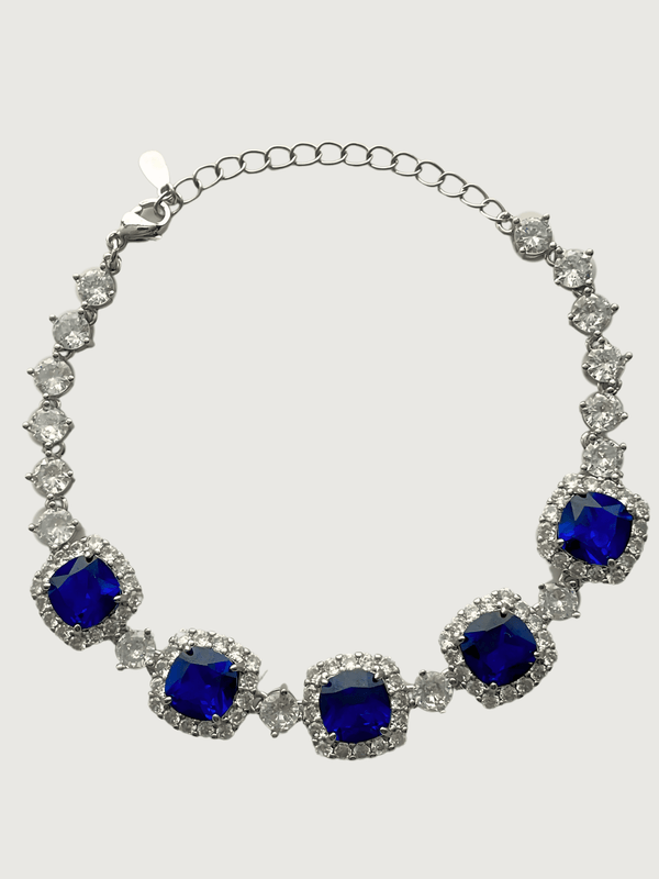 Martina Bracelet in Rhodium Plated Metal
