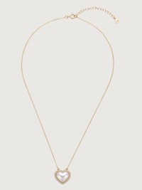 Amora Gold Heart Pendant Necklace