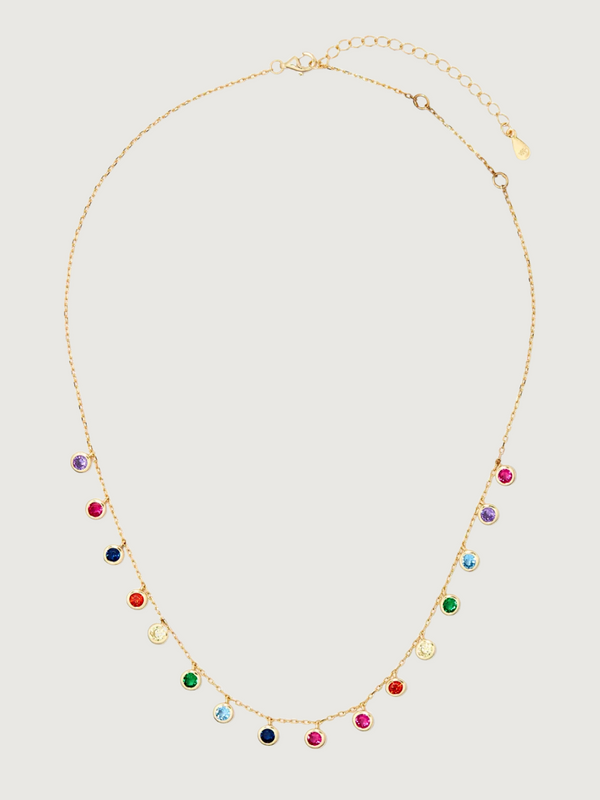 Anna-Halskette aus 18 Karat vergoldetem Sterlingsilber