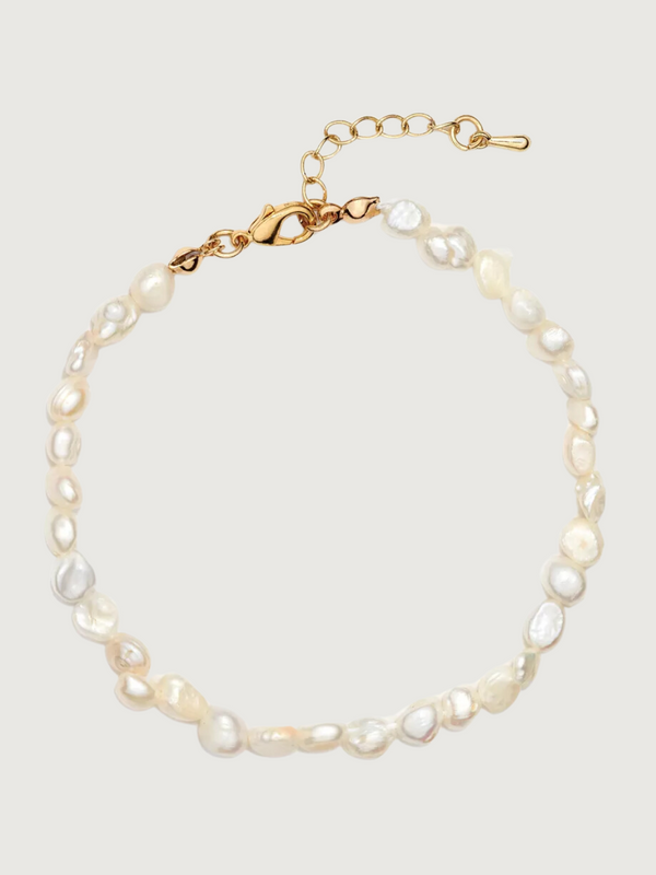 Ariel Bracelet in Keshi Pearls