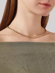 Elena Chain Necklace in Sterling Silver