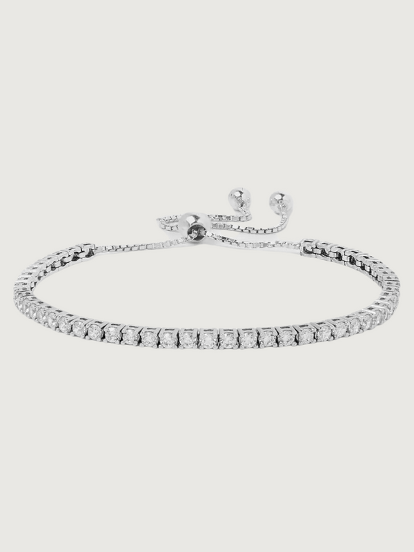 Zara Tennis Bracelet in Sterling Silver- betty