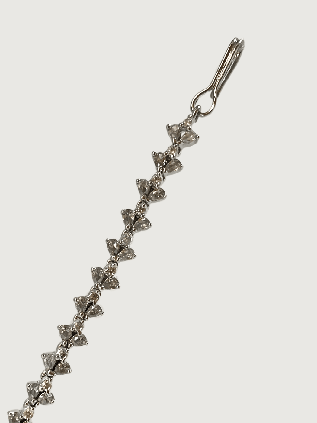 Ahana Maang Tikka Fixed Length Silver Plated Brass Metal One Size 10gms