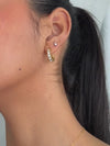 Video of Irene Star Charm Bracelet in 18K Gold Plated Sterling Silver Adjustable Length 18k 925 Metal Stone 7.5 inches 1.4gms