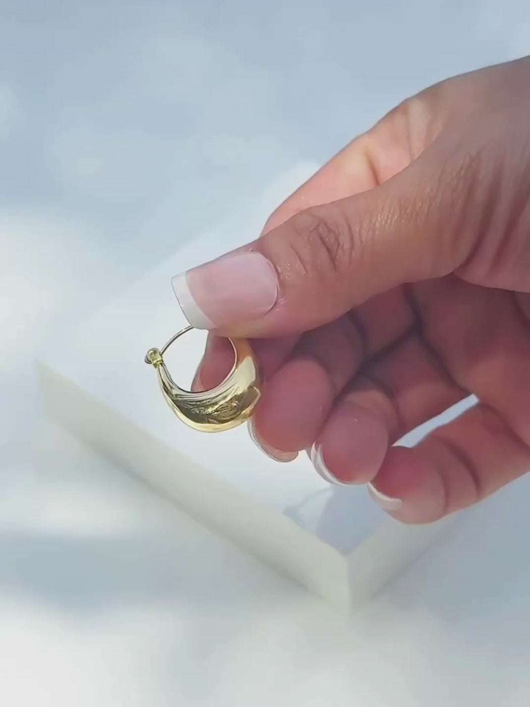 Mia Moon Bucket Earrings