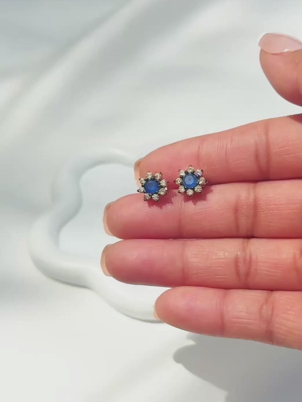 Bluestar Stud Earrings