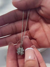 Cara Clover Pendant Necklace Set