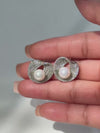 Lusterloop Stud Earrings