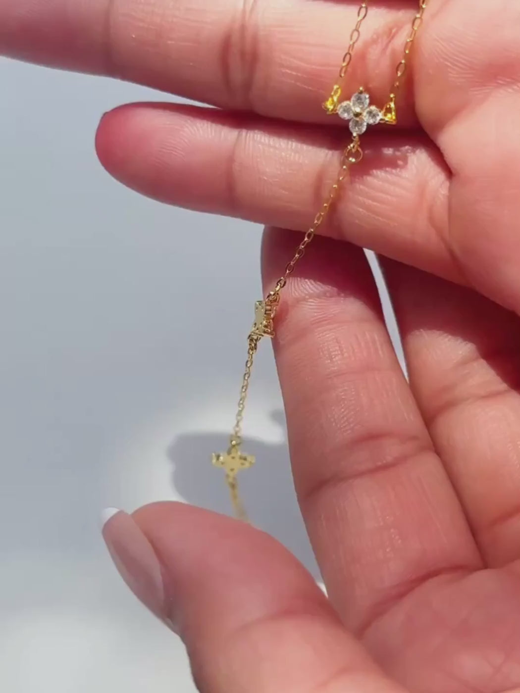 Irene Star Hand Chain Bracelet