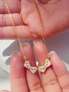 Cara Heart Clover Versatile Pendant Necklace